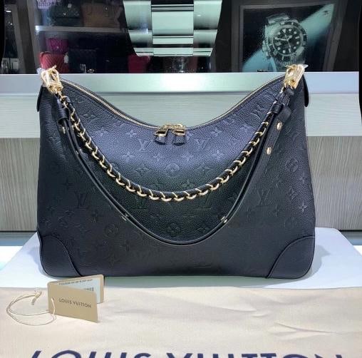 Louis Vuitton Boulogne GM Monogram Empreinte Black - 3