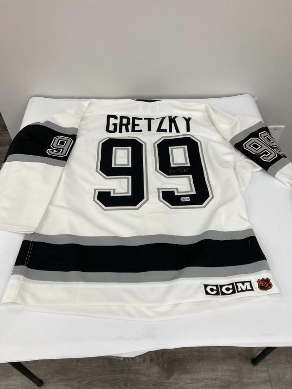 Wayne Gretzky Los Angeles Kings Signed Autographed Jersey Beckett Certified - 2