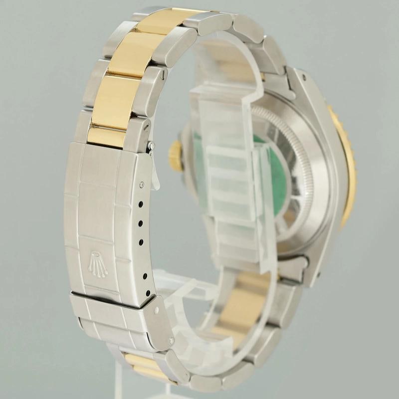 MINT Rolex Submariner 16613LN Gold Two Tone Yellow Gold Black Watch Box - 4
