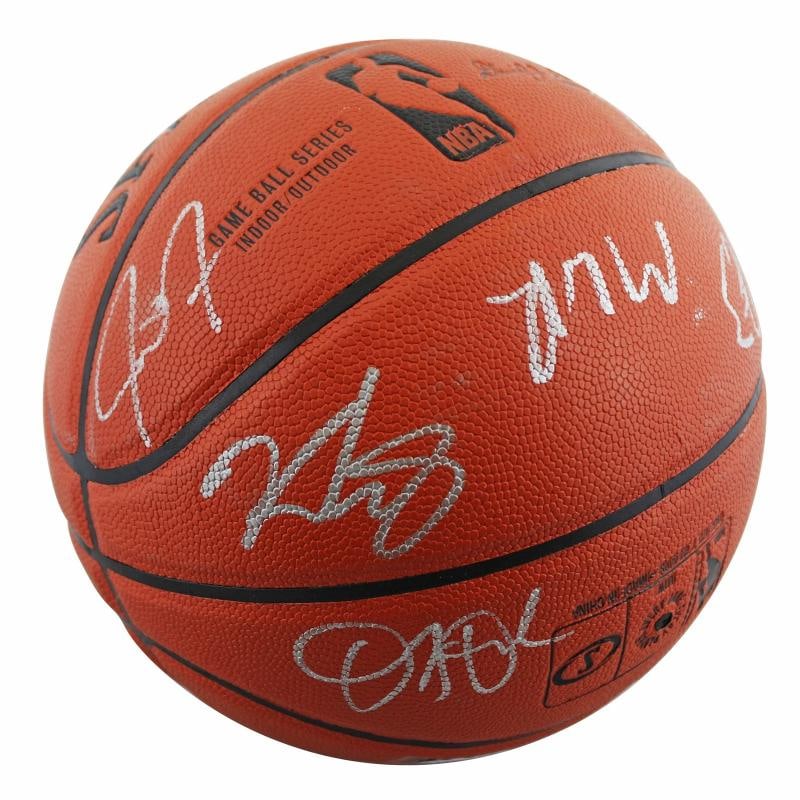 2012 Lakers Multi-Signed Spalding Basketball With 14 SIgnatures Including Bryant, Nash, Gasol +11... - 4