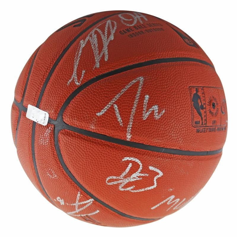2012 Lakers Multi-Signed Spalding Basketball With 14 SIgnatures Including Bryant, Nash, Gasol +11... - 5