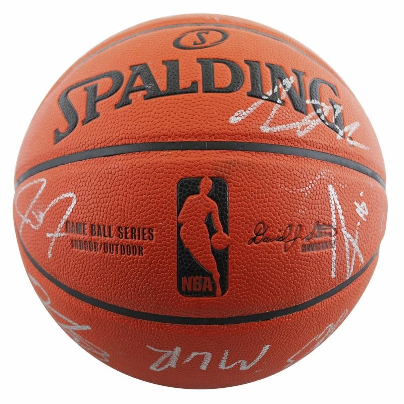 2012 Lakers Multi-Signed Spalding Basketball With 14 SIgnatures Including Bryant, Nash, Gasol +11... - 7