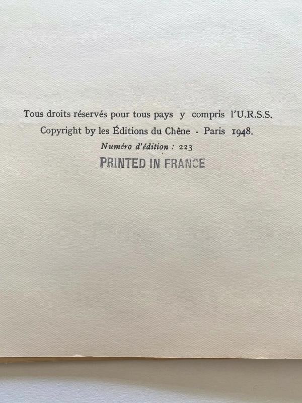 KEES VAN DONGEN RARE 1948 LMTD ED FRENCH LITHOGRAPH PRINT "LES DANSEUSES" 1906 - 10