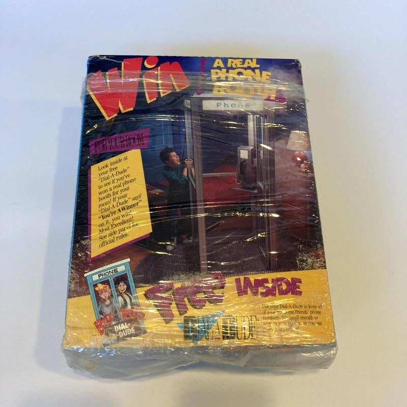 Keanu Reeves Alex Winter Bill & Ted's Excellent Adventure Signed Cereal Box JSA - 4