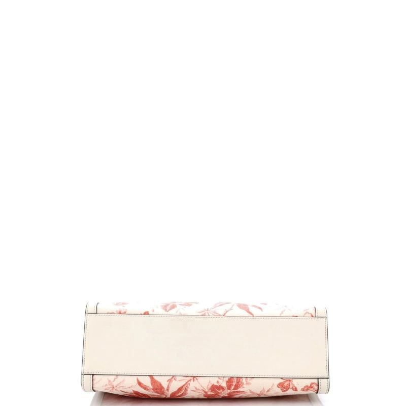 Gucci GG Ribbon Tote Coated Printed Canvas Medium - 4