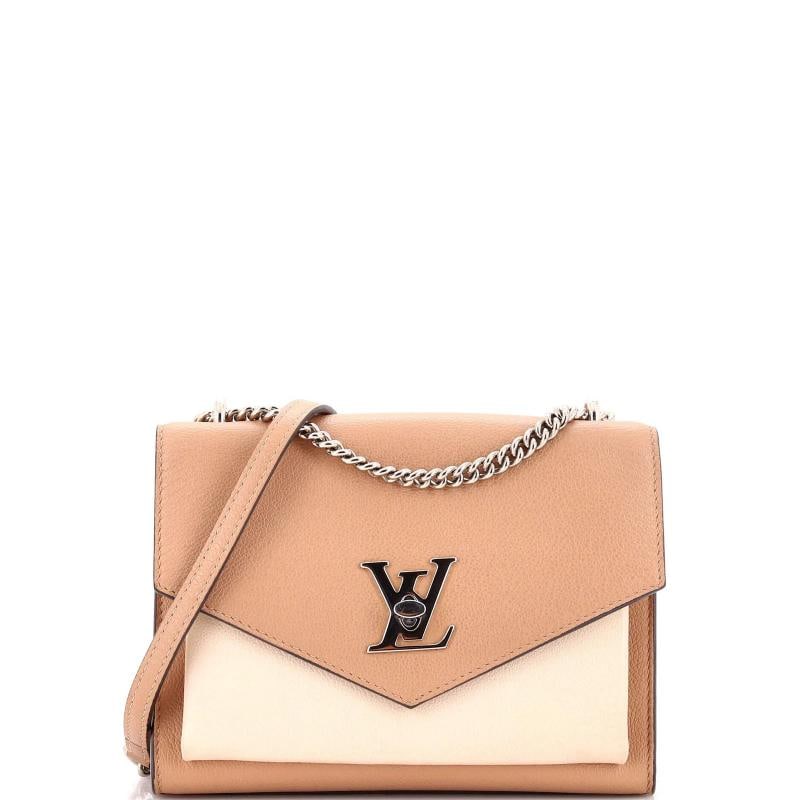 Louis Vuitton Mylockme Handbag Leather BB: Measurements: Handle Drop 12", Height 6.5", Width 8.5", Depth 3", Strap Drop 22" . Condition: Pre-owned - Good,Brand: Louis Vuitton,Exterior Material: Leather,Style: Cross Body Bags,Exterior Color:
