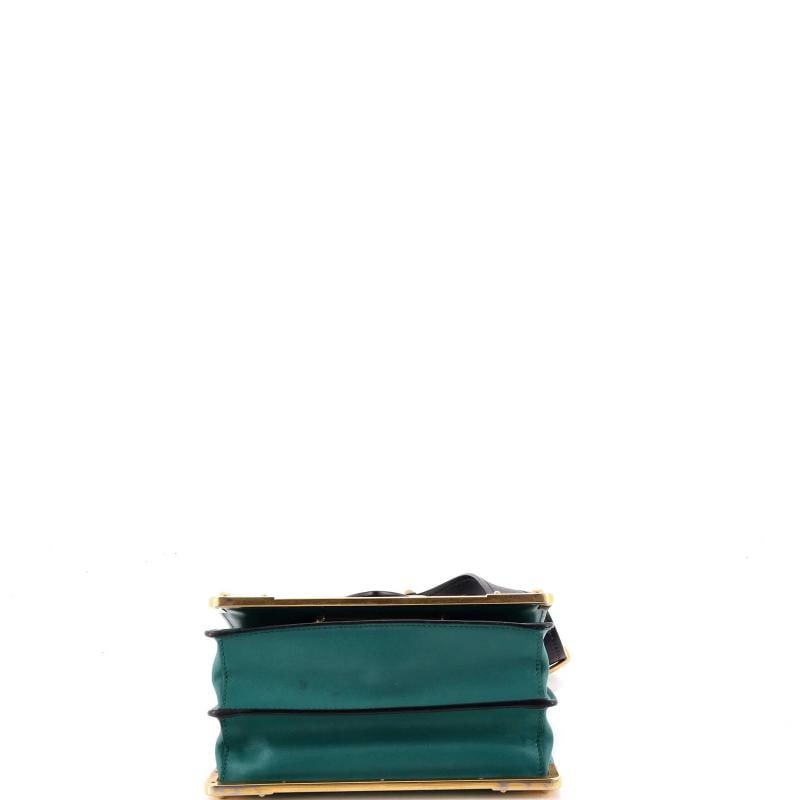 Prada Cahier Crossbody Bag Leather and Saffiano Leather Small - 4