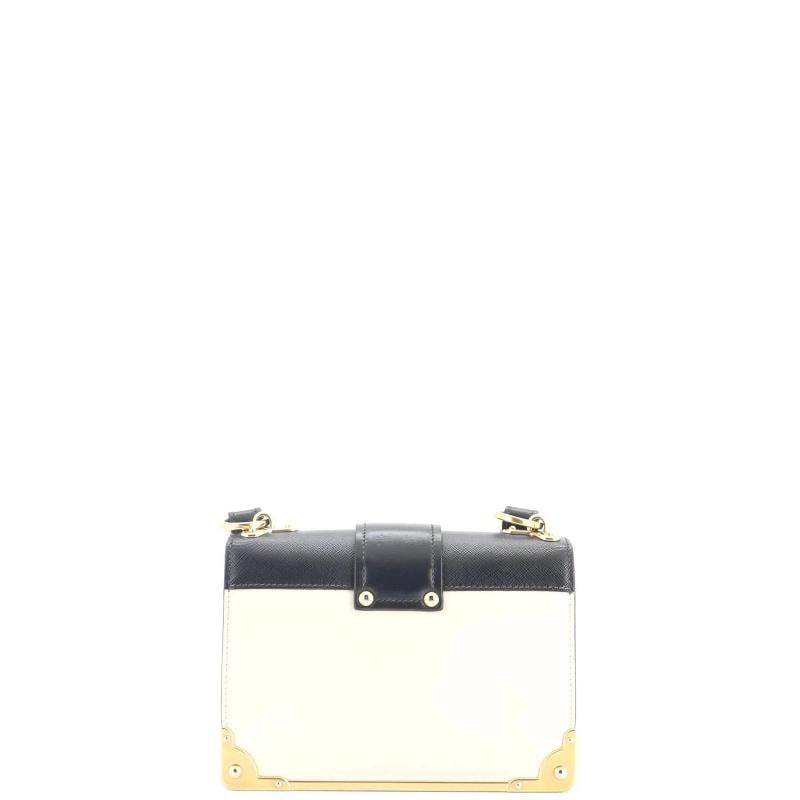 Prada Cahier Crossbody Bag Embellished Leather Small - 3