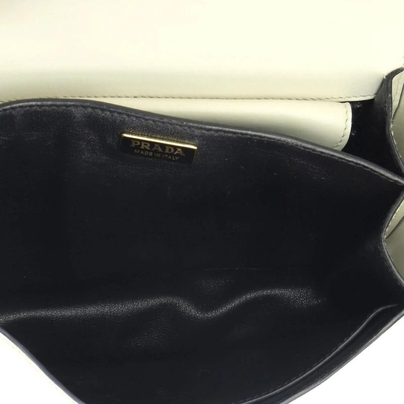 Prada Cahier Crossbody Bag Embellished Leather Small - 5