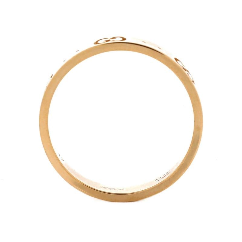 Gucci Icon Band Ring 18K Yellow Gold 4mm - 2