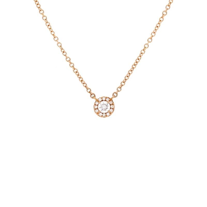 Tiffany & Co. Soleste Round Pendant Necklace Rose Gold with Diamonds: Condition: Pre-owned - Good,Brand: Tiffany & Co.,Main Stone: Diamond,Metal: 18K Rose Gold,Metal Purity: 18K,Style: Pendant,Type: Necklace,Color: Rose Gold,Material: Unknown Condition: Excellent.