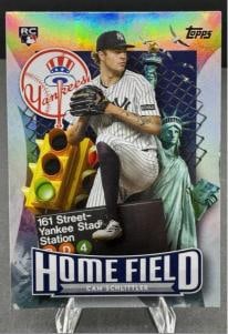 2026 Topps Series 1 Cam Schlittler Home Field Advantage Rookie SSP Case Hit: 2026 Topps Series 1 Cam Schlittler Home Field Advantage Rookie SSP Case Hit