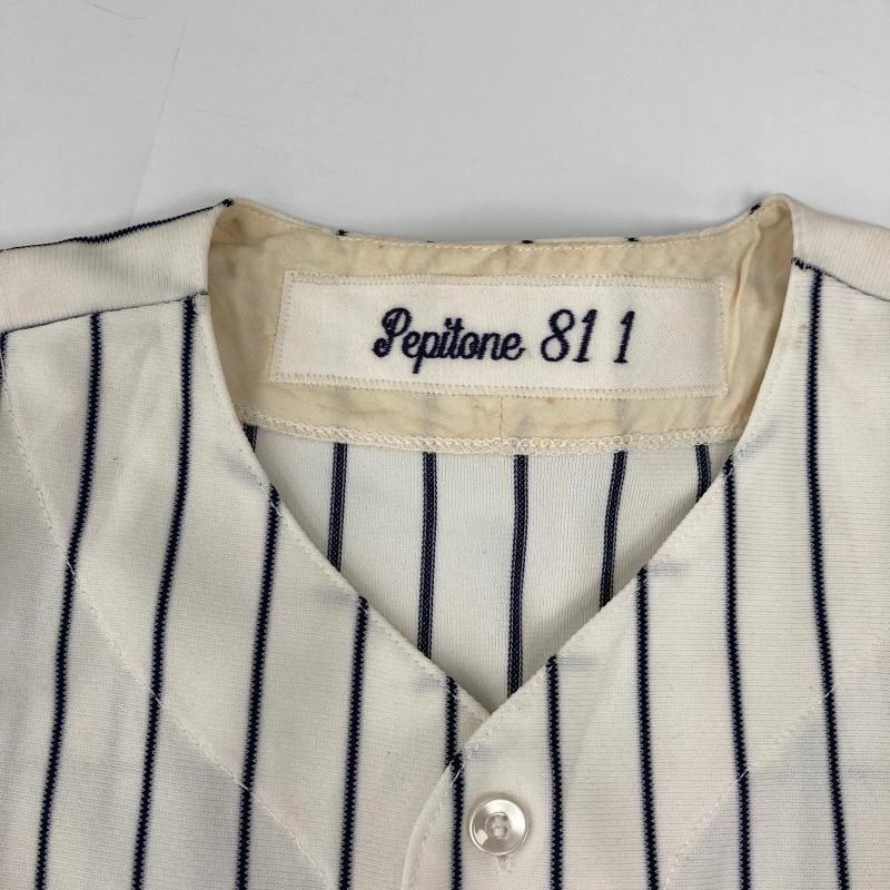 Joe Pepitone Signed 1981 Game Used New York Yankees Jersey Beckett Certified - 8