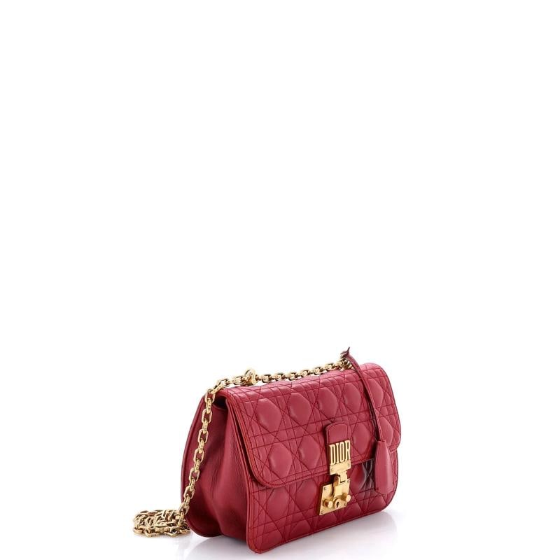Christian Dior Dioraddict Flap Bag Cannage Quilt Lambskin Medium - 2