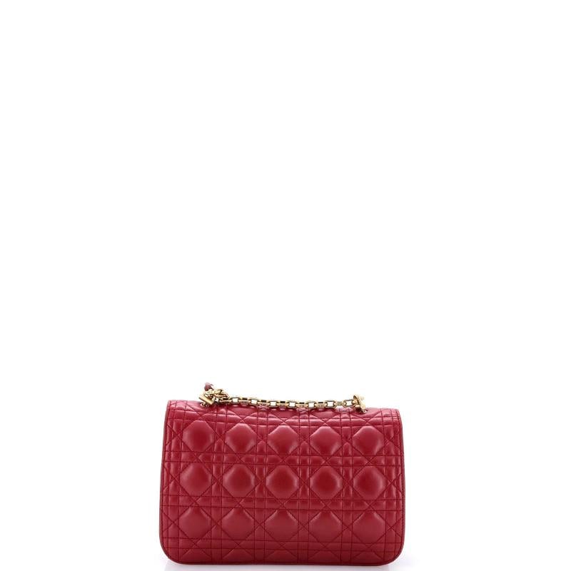 Christian Dior Dioraddict Flap Bag Cannage Quilt Lambskin Medium - 3