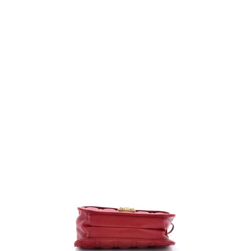 Christian Dior Dioraddict Flap Bag Cannage Quilt Lambskin Medium - 4
