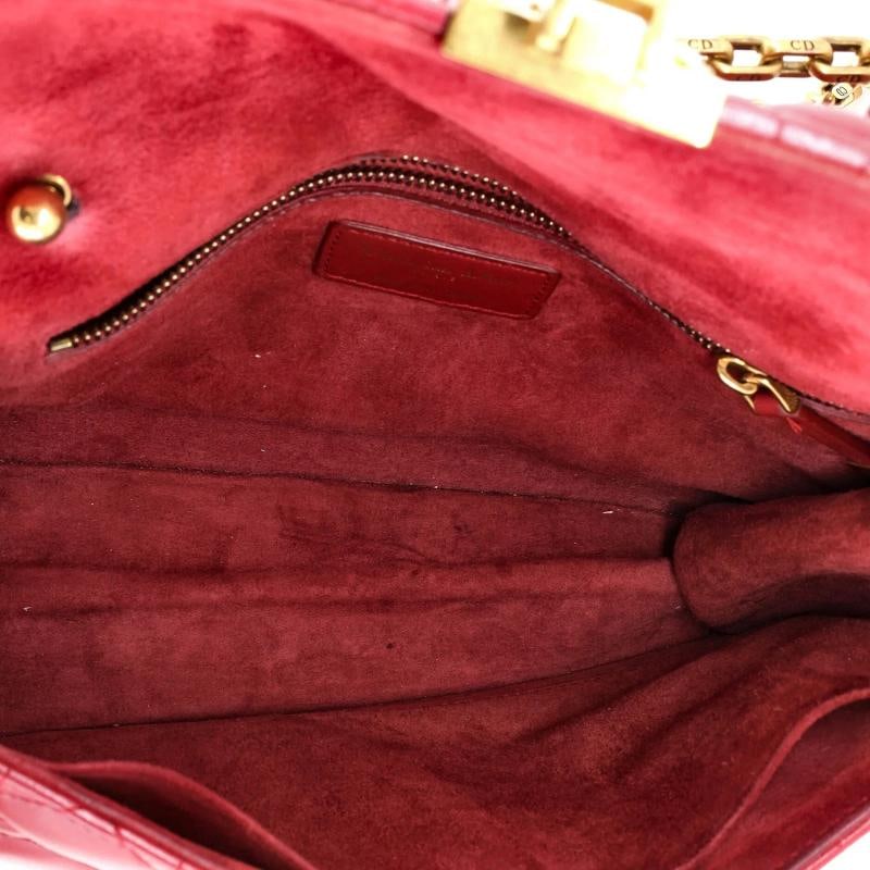 Christian Dior Dioraddict Flap Bag Cannage Quilt Lambskin Medium - 5
