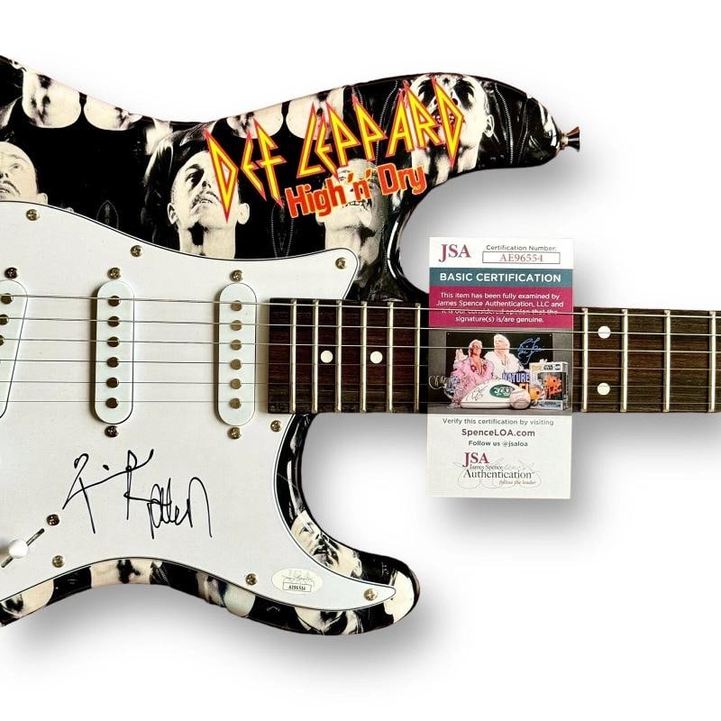 DEF LEPPARD Signed Guitar Lot 5 HOLY GRAIL COLLECTION JSA COA ELLIOTT COLLEN +3 - 11
