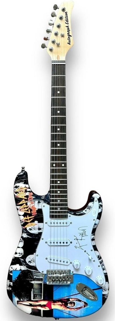 DEF LEPPARD Signed Guitar Lot 5 HOLY GRAIL COLLECTION JSA COA ELLIOTT COLLEN +3 - 12