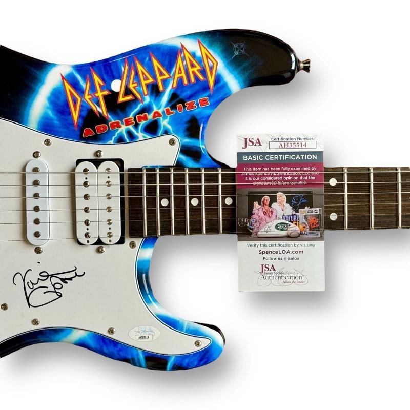 DEF LEPPARD Signed Guitar Lot 5 HOLY GRAIL COLLECTION JSA COA ELLIOTT COLLEN +3 - 15