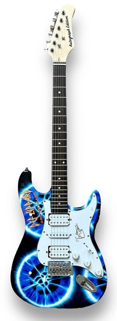 DEF LEPPARD Signed Guitar Lot 5 HOLY GRAIL COLLECTION JSA COA ELLIOTT COLLEN +3 - 16