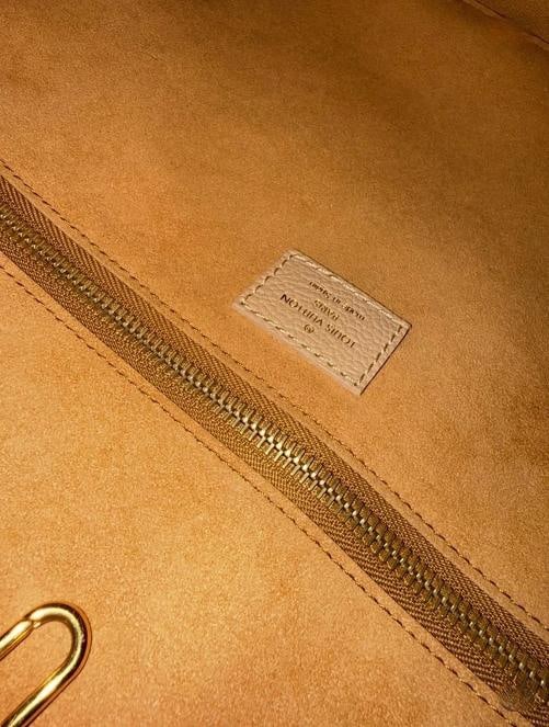 Louis Vuitton Neverfull MM Monogram Empreinte Couture in Hazelnut - 9