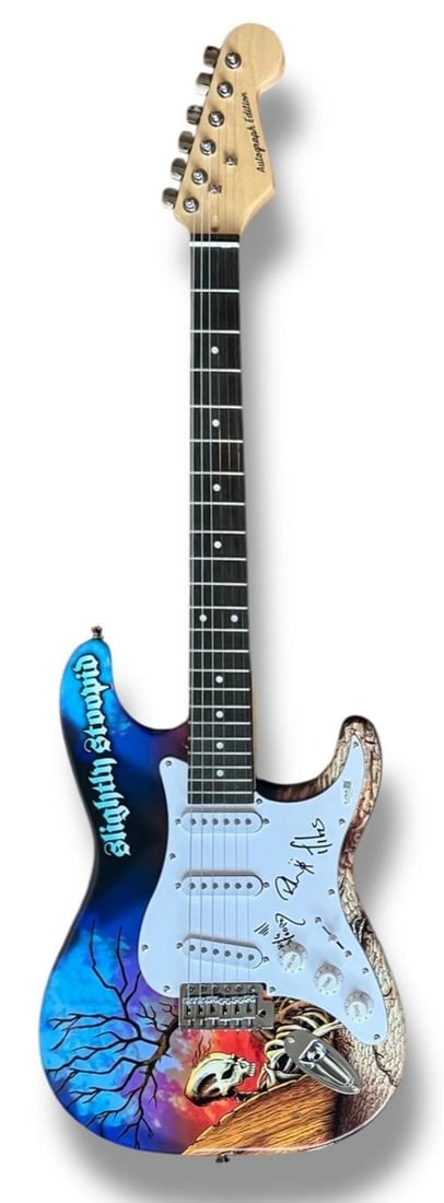 Slightly Stoopid Signed Guitar Custom JSA COA Miles Doughty Kyle Macdond Moran - 3