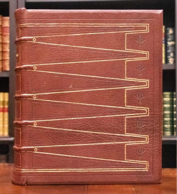 1868 Self-Interpreting Bible Large Family Bible 12" Tall Illustrated Fine Leathe - 3