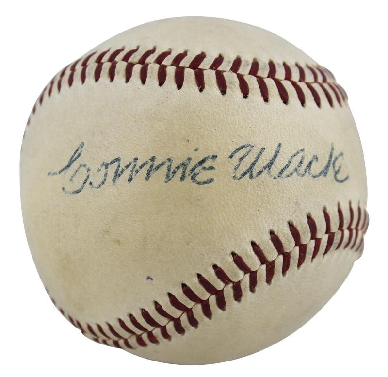 A's Connie Mack Authentic Signed Harridge Oal Baseball Autographed BAS #A40373: Player: Connie Mack,Product: Ball,Original/Reprint: Original,Autograph Authentication: Beckett,Team: Philadelphia Athletics,PRODUCT_COA: Beckett,PRODUCT_SIGNED_BY_NAME: Connie