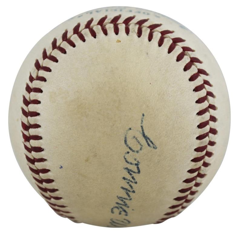 A's Connie Mack Authentic Signed Harridge Oal Baseball Autographed BAS #A40373 - 2