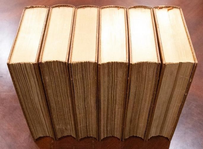 Plutarch's Lives of the Noble Grecians and Romans Englished by Sir Limited ed - 5