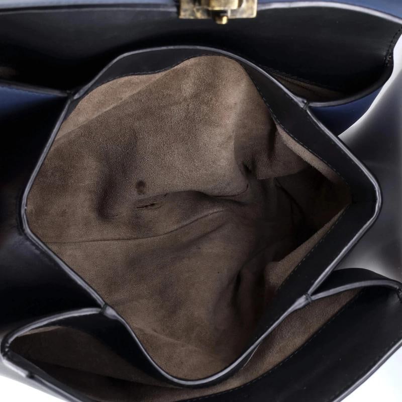 Bottega Veneta Piazza Top Handle Bag Leather with Intrecciato Detail Small - 5