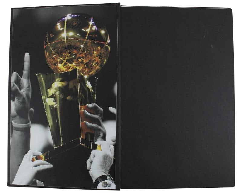 Shaquille O'Neal Signed 2006 NBA Championship 15 Strong Coffee Table Book BAS - 3