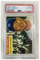1956 Topps Mickey Mantle PSA 6 #135 Triple Crown Year! (1 of 1)