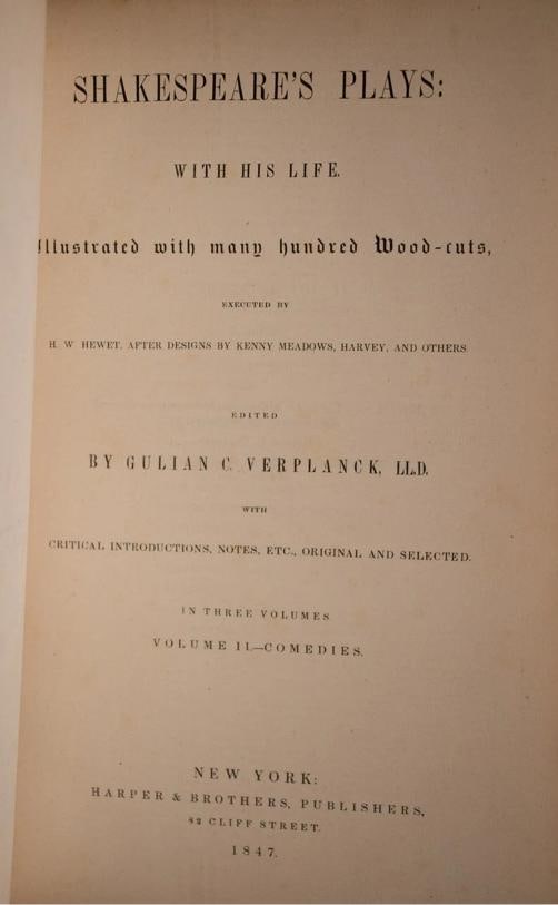 William Shakespeare / Illustrated Shakespeare / Shakespeare's Plays With His - 11