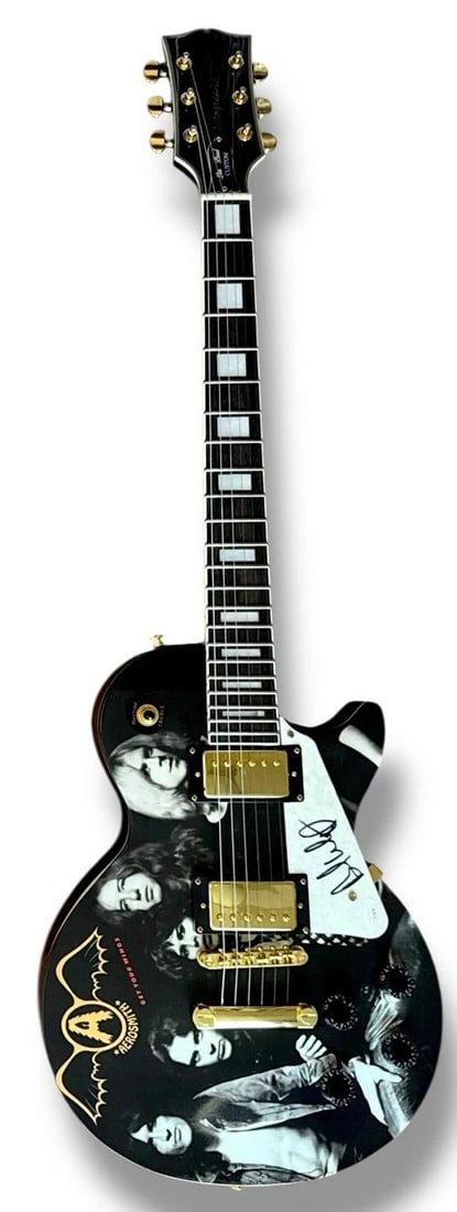 Aerosmith Signed Guitar SET OF 5! JSA COA Steven Tyler Joe Perry Whitford +2 - 12