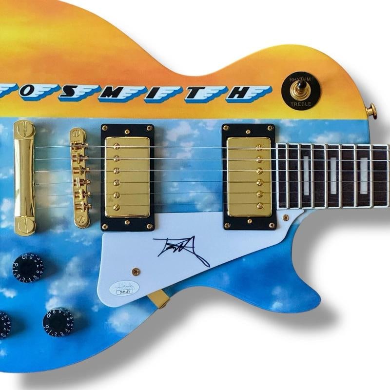 Aerosmith Signed Guitar SET OF 5! JSA COA Steven Tyler Joe Perry Whitford +2 - 13