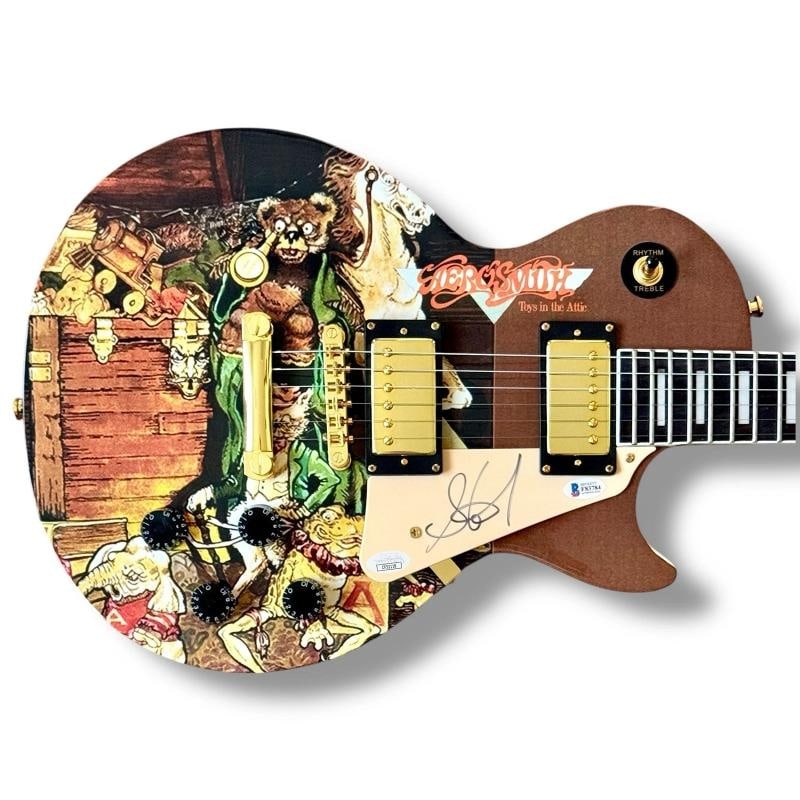 Aerosmith Signed Guitar SET OF 5! JSA COA Steven Tyler Joe Perry Whitford +2 - 2