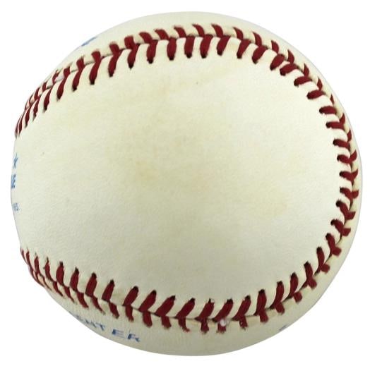 Yankees Mickey Charles Mantle Authentic Signed Oal Baseball JSA #BB32645 - 5