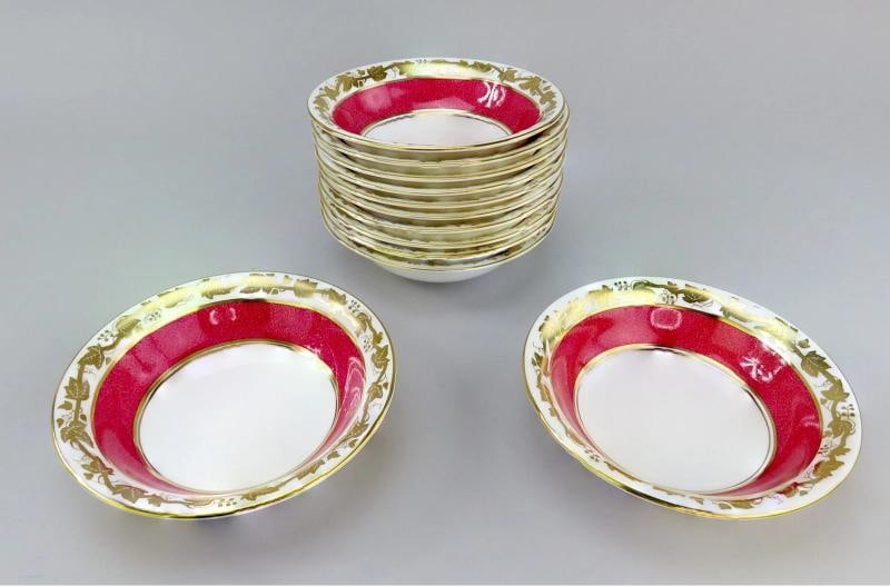 12 Wedgwood Whitehall W3994 Powder Ruby Bone China Coupe Cereal Bowls 6": Condition: Used: An item that has been used previously. The item may have some signs of cosmetic wear, but is ... Read moreabout the conditionUsed: An item that has been used previously. The item may
