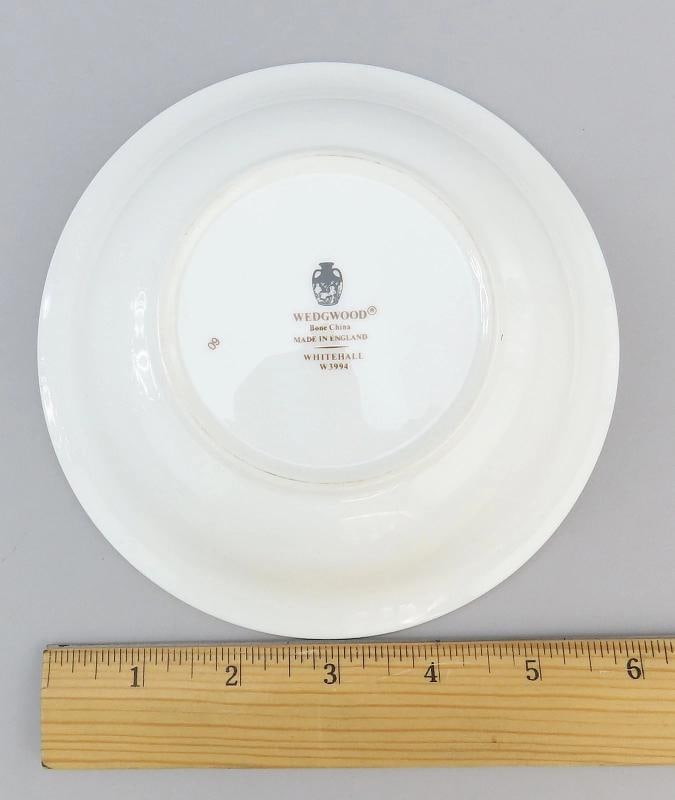 12 Wedgwood Whitehall W3994 Powder Ruby Bone China Coupe Cereal Bowls 6" - 5