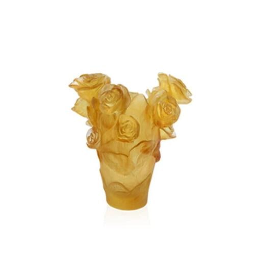 NEW DAUM NUMBERED ED ROSE PASSION YELLOW AMBER VASE SMALL #05287-8 BRAND NIB: Condition: New: A brand-new, unused, unopened, undamaged item in its original packaging (where packaging is ... Read moreabout the conditionNew: A brand-new, unused, unopened, undamaged item in its