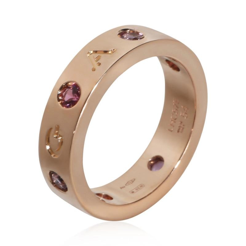 BVLGARI Rose Gold Tourmaline and Amethyst Roman Sorbet Ring - 4