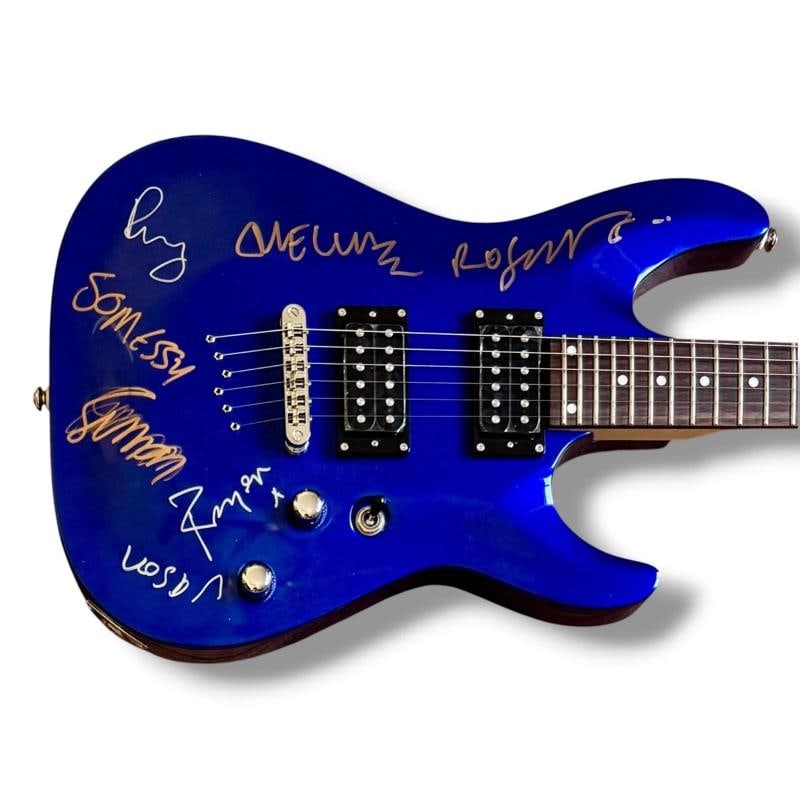 The Cure Signed Guitar JSA COA Robert Smith Gallup Bamonte O'Donnell Cooper (1 of 7)