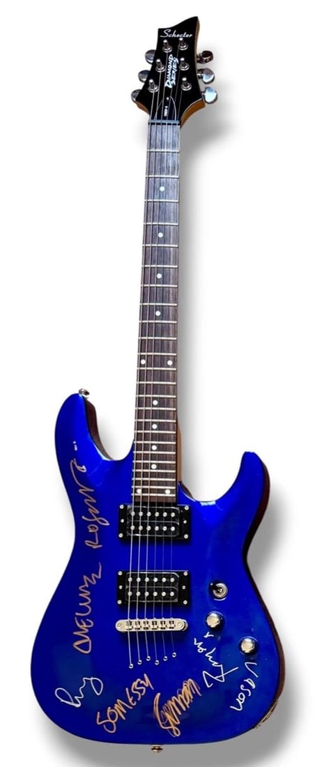 The Cure Signed Guitar JSA COA Robert Smith Gallup Bamonte O'Donnell Cooper - 4