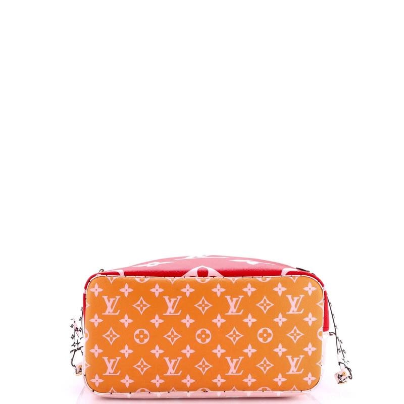 Louis Vuitton Neverfull NM Tote Limited Edition Colored Monogram Giant MM - 5