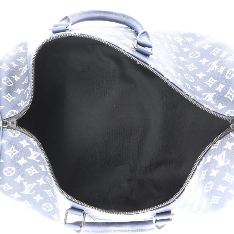 Louis Vuitton Keepall Bandouliere Bag Monogram Shadow Leather 50 - 5