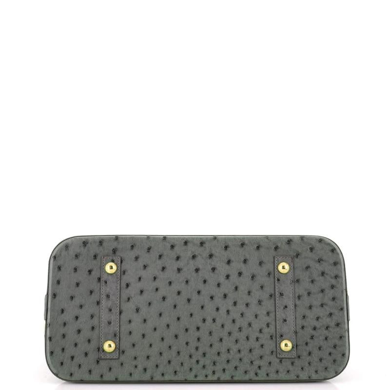 Louis Vuitton Alma Handbag Ostrich GM - 4