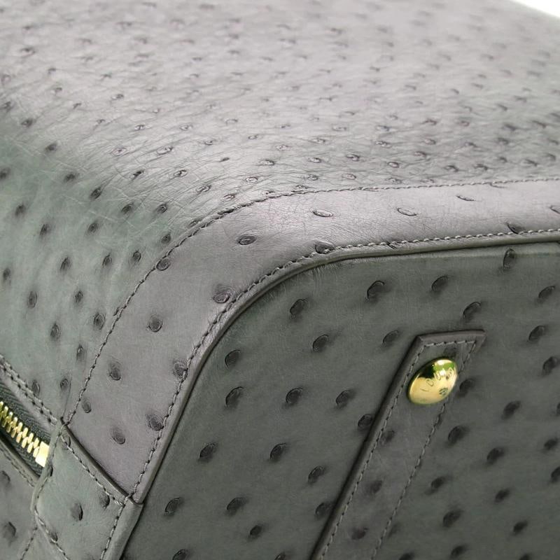 Louis Vuitton Alma Handbag Ostrich GM - 6