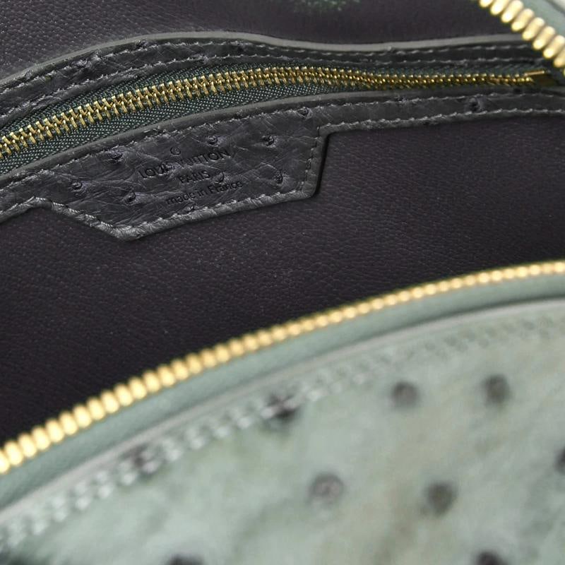Louis Vuitton Alma Handbag Ostrich GM - 8